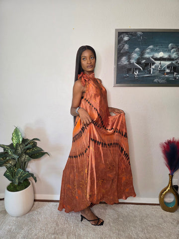 Mielle silk dress
