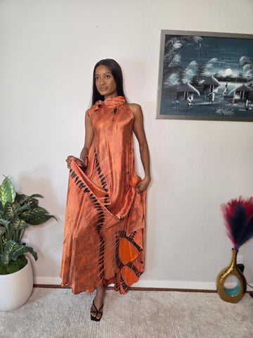 Mielle silk dress